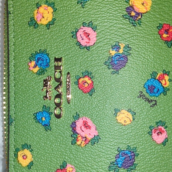 😺COACH Nolita 15 Mini Vintage Rose Print - Picture 11 of 13